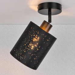 Flector Spotserie Kassandra schwarz-gold 1 flg.