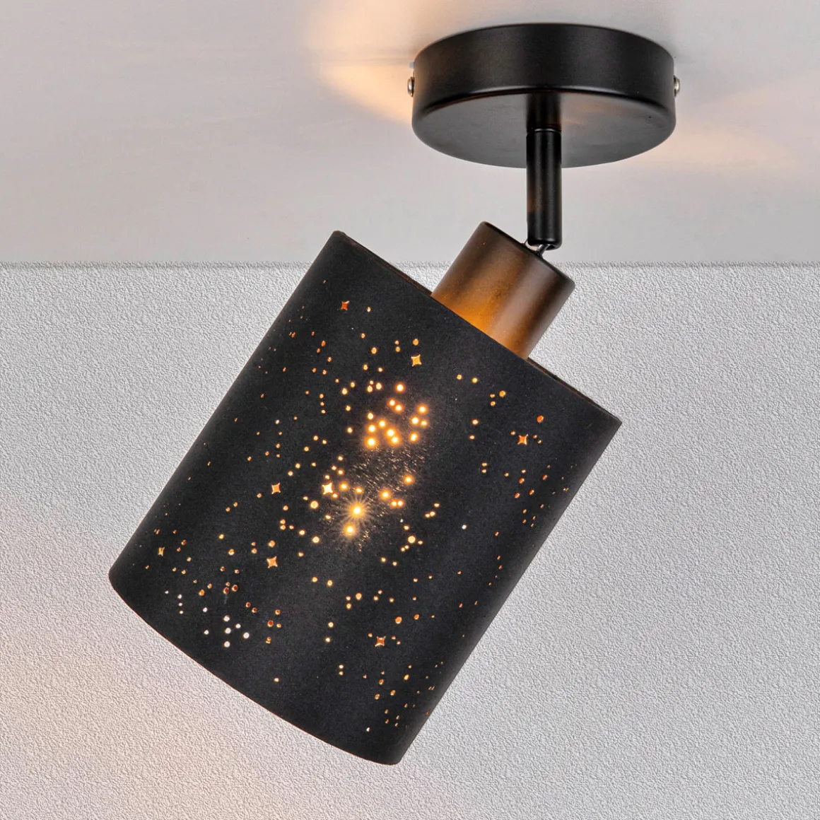 Flector Spotserie Kassandra schwarz-gold 1 flg.