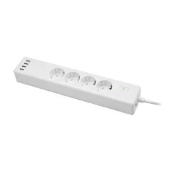 Flector Steckdosenleiste Smart Connect 4-fach und 4 USB