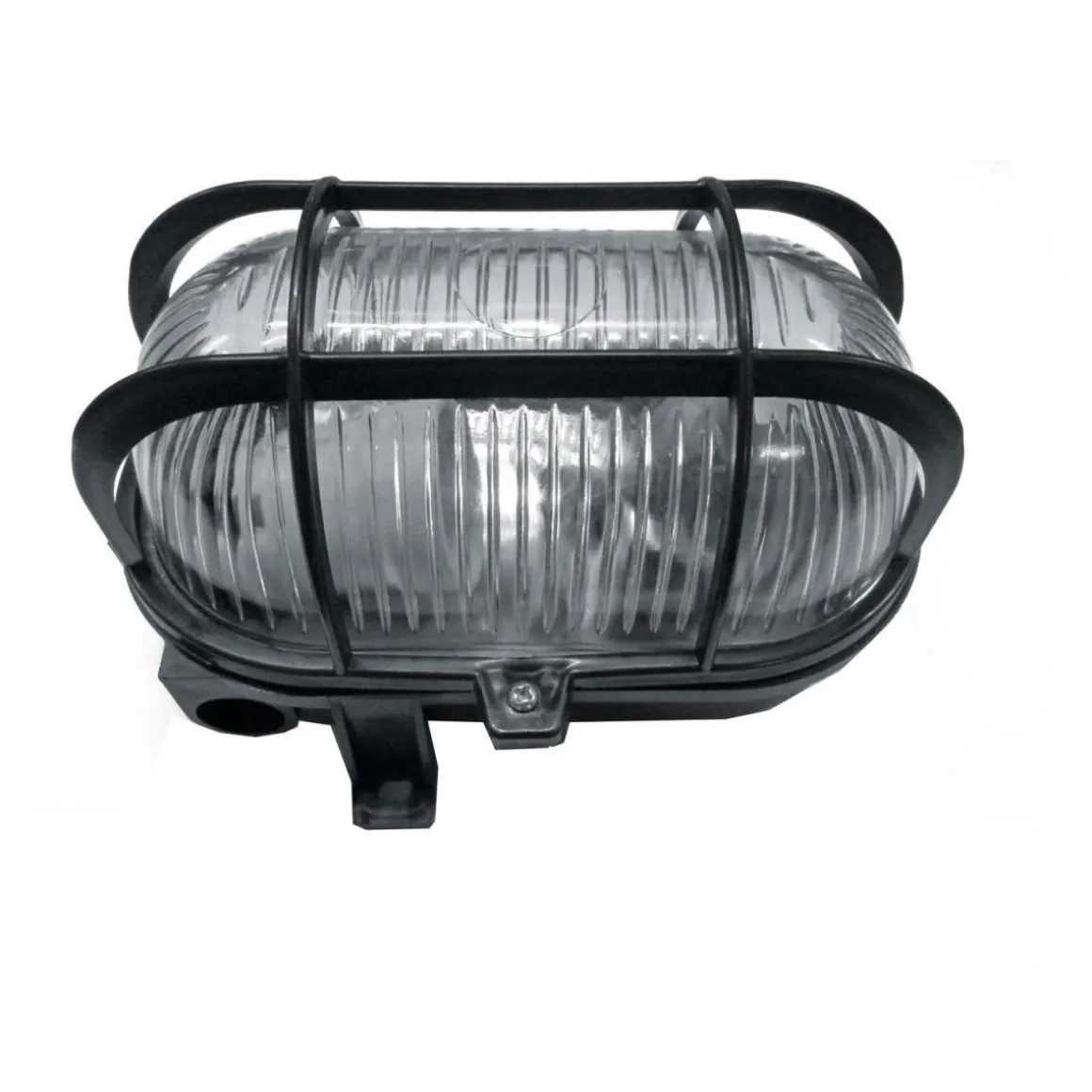 Flector Technik Ovalleuchte PVC schwarz 40 Watt