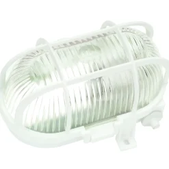 Flector Technik Oval-Wandleuchte weiß