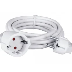 Flector Technik Verlängerungskabel 5 m weiß