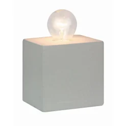 Flector Tischleuchte Cemento 10 x 8 x 10 cm eckig