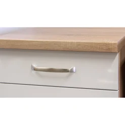 Flex-Well Küchenunterschrank „Valero“ 60x86x60 cm, weiß/Sonoma Eiche