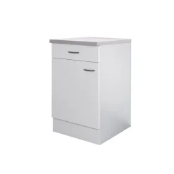 Flex-Well Küchenunterschrank „Wito“, 50x85x60 cm, weiß