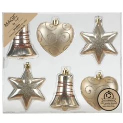 Formenset 8cm Creamy Gold