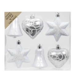 Formenset 8cm White Silver