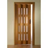 FORTE Kunststoff-Falttür Luciana B 88,5 x H 202 cm Buche 4 Fenster