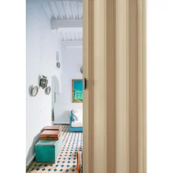 FORTE Kunststoff-Falttür Luciana B 88,5 x H 202 cm Esche holz 3 D