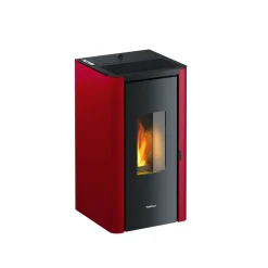 FreePoint Pelletofen Indigo bordeaux 2,5-7,0 kW