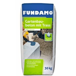 Fundamo Gartenbaubeton mit Trass 30 kg