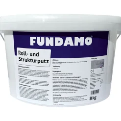 Fundamo Roll- und Strukturputz 8 kg