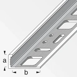 Fundamo Winkelprofil 12,5 mm blank