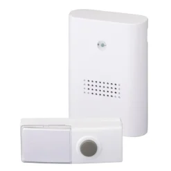 Funkgong-Set HX Plug-in 100 m reinweiß