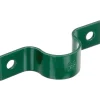 GAH Alberts Rohrschelle für Pfosten 34 mm verzinkt-grün