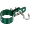 GAH Alberts Schelle für Geflechtspannstab 44 mm mit Haken verzinkt-grün