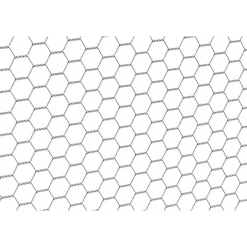 GAH Alberts Sechseckgeflecht verzinkt Höhe 1000 mm Länge 1000 cm Masche 25 x 25