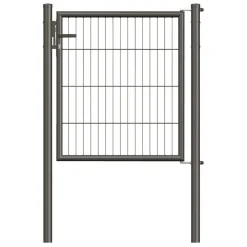 GAH Alberts Stabgitter-Einzeltor anthrazit-zinkphosphatiert 1000 x 1000/1500 mm