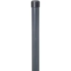 GAH Alberts Zaunpfosten ungebohrt zinkphosphatiert anthrazit 34 mm 1225 mm