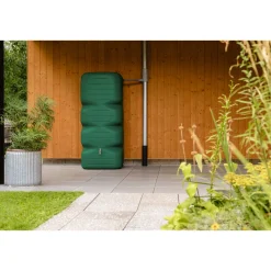 Garantia Gartentank Cubus 1000 Liter dunkelgrün