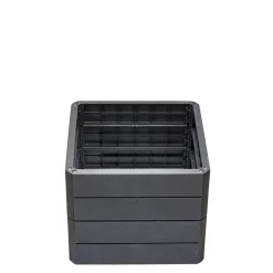 Garantia Hochbeet ERGO QUADRO S 50 Stone inkl FLORA