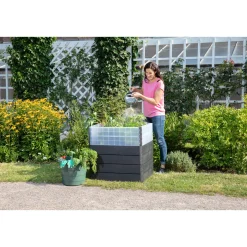 Garantia Hochbeet ERGO QUADRO Turbo M 75 Wood inkl FLORA