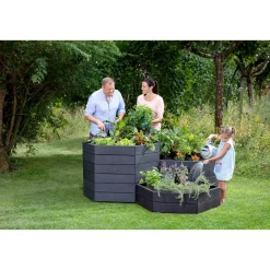 Garantia Hochbeet ERGO VARIO 1 Stone inkl FLORA