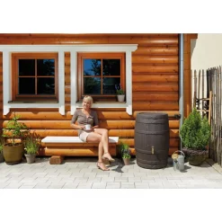 Garantia Regenfass Barrica braun 420 L