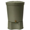Garantia Regentonne SIENA rund 300 L taupe inkl Deckel und Auslaufhahn