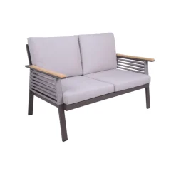 Garden Pleasure Lounge-Gruppe DENIA Aluminium, Non-Wood, Seilbespannung