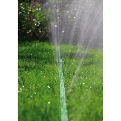 Gardena Schlauchregner mit Anschlußteilen grün