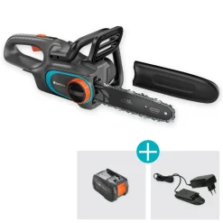 Gardena Akku-Kettensäge PowerSaw 250/18V Ready-To-Use mit 18V POWER FOR ALL-Akku