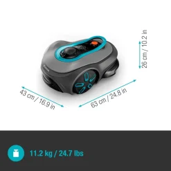 Gardena Mähroboter smart SILENO free Set 600 m² kabellos