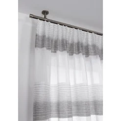 Gardinia Gardinenstange Chicago mit Innenlauf Durchmesser 16 mm 240 cm titan