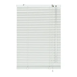 Gardinia Aluminium-Jalousie 60 x 130 cm weiß