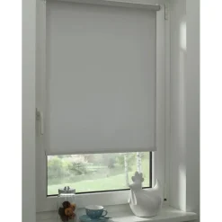 Gardinia Easyfix Rollo Uni 75 x 150 cm steingrau