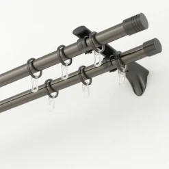 Gardinia Gardinenstange Chicago 240 cm Durchmesser 20 mm titan