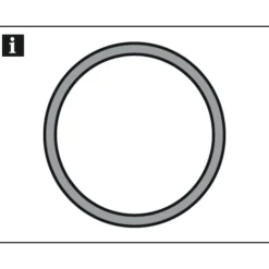 Gardinia Gardinenstange Chicago 240 cm Durchmesser 20 mm weiß