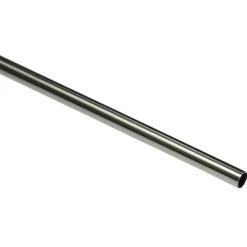 Gardinia Gardinenstange Durchmesser 12 mm 240 cm Edelstahl