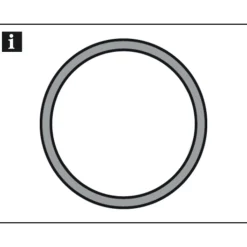 Gardinia Gardinenstange Durchmesser 12 mm 200 cm Edelstahl