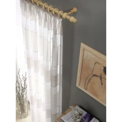 Gardinia Gardinenstange Lugano Classic Durchmesser 28 mm 250 cm Natur