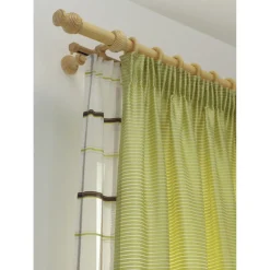 Gardinia Gardinenstange Lugano Classic Durchmesser 28 mm 160 cm Kiefer