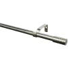 Gardinia Gardinenstange Zylinder Durchmesser 16/19 mm Edelstahl-optik