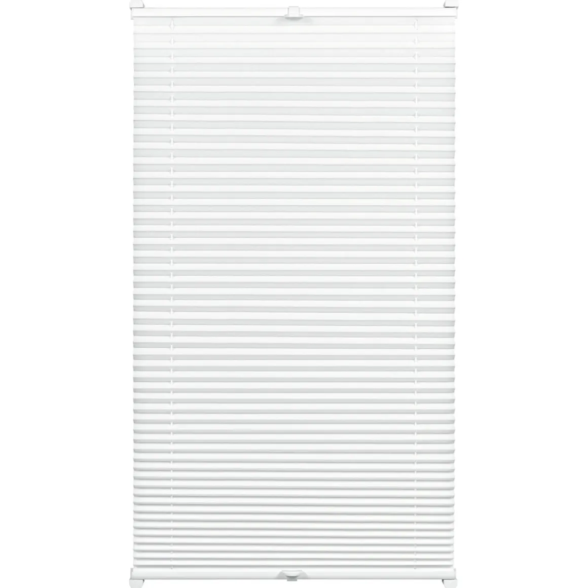 Gardinia Plissee Easyfix mit 2 Bedienschienen 100 x 130 cm weiß