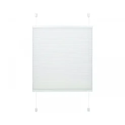 Gardinia Plissee Easyfix mit 2 Bedienschienen 100 x 130 cm weiß