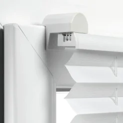 Gardinia Plissee Easyfix mit 2 Bedienschienen Plissee 55 x 130 cm weiß