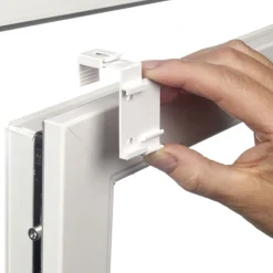 Gardinia Rollo EasyFix 75 x 150 cm Uni reinweiß