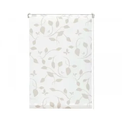 Gardinia Rollo Easyfix Dekor Scandinavian weiß/natur