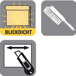 Gardinia Rollo Easyfix mintgrün 100 x 150 cm