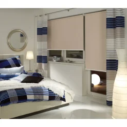 Gardinia Seitenzug-Rollo A3TV Nacht creme 102 x 180 cm